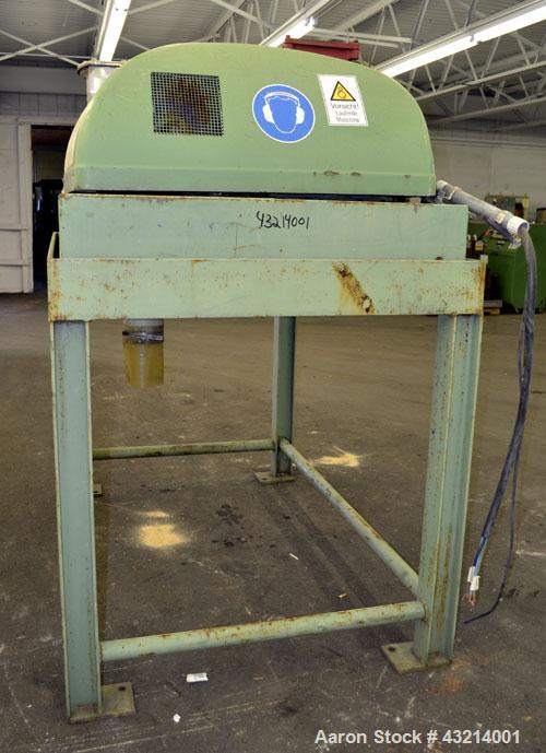 Used Flottweg Z32-3/401G Solid Bowl Decanter Centrifuge, 316 stainless steel (product contact areas). Pressure-tight design, max bowl speed 4500 rpm, bowl diameter 12.6"/7" (320/177 mm), adjustable s...