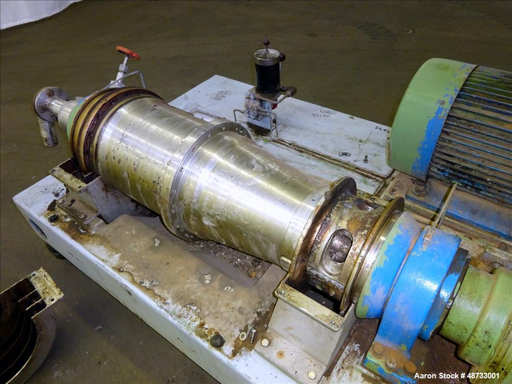 Used Flottweg Z32-3/441 Tricanter Solid Bowl Centrifuge