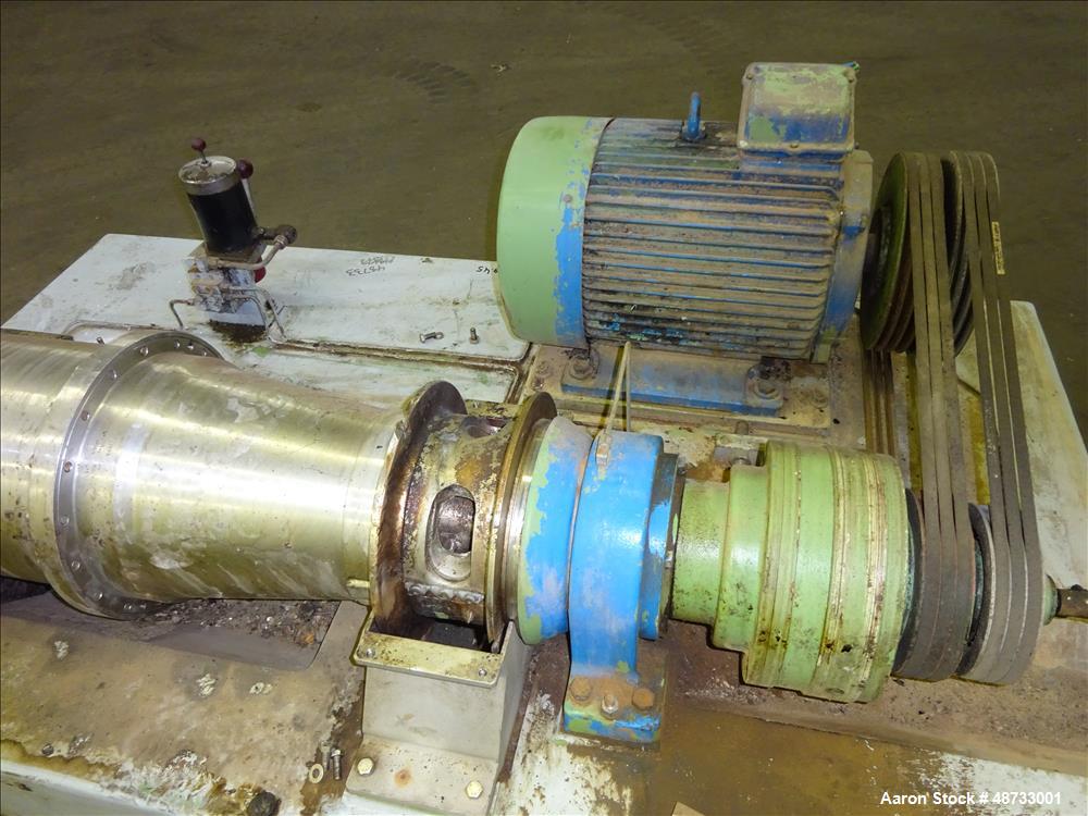 Used Flottweg Z32-3/441 Tricanter Solid Bowl Centrifuge