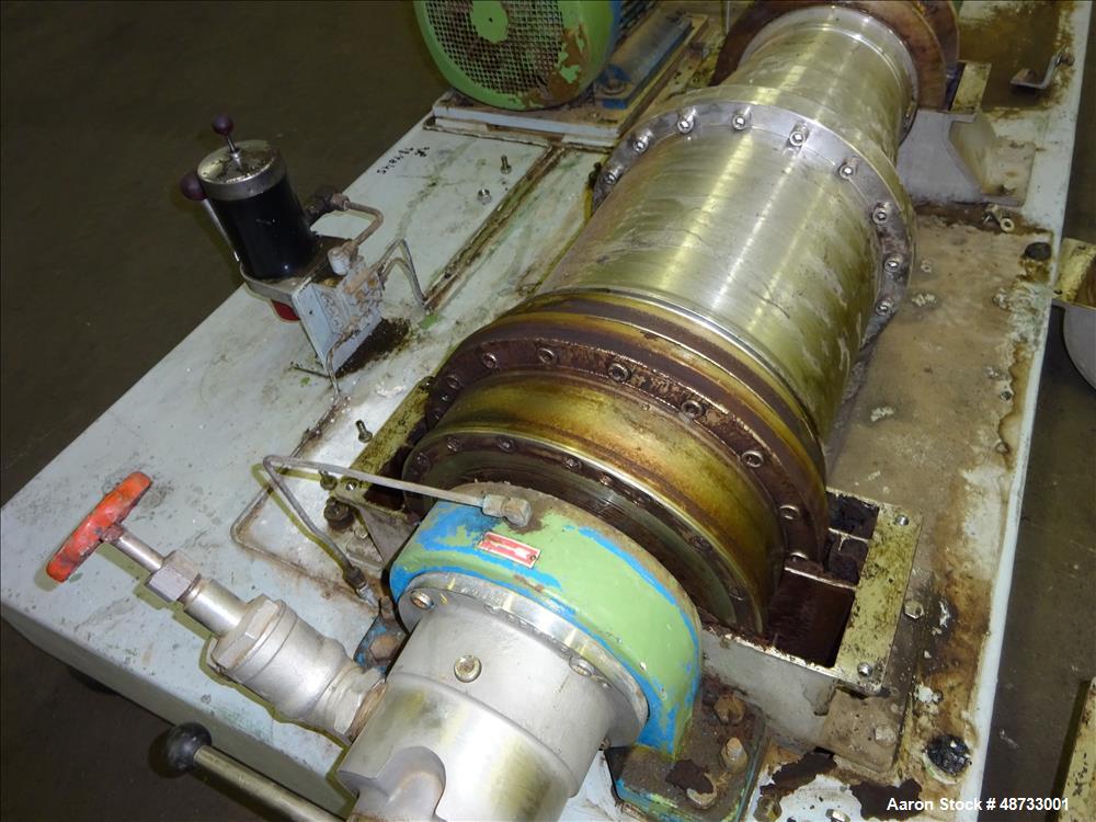 Used Flottweg Z32-3/441 Tricanter Solid Bowl Centrifuge