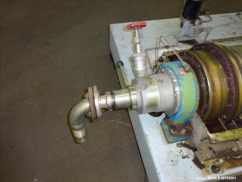 Used Flottweg Z32-3/441 Tricanter Solid Bowl Centrifuge