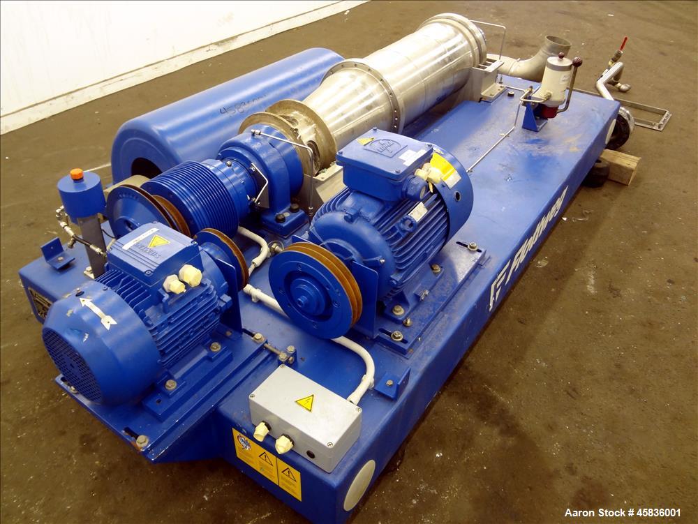 Used Flottweg Solid Bowl Decanter Centrifuge, Model Z32/4-451