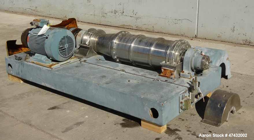 Used Flottweg Solid Bowl Decanter Centrifuge, Model Z32-4/451