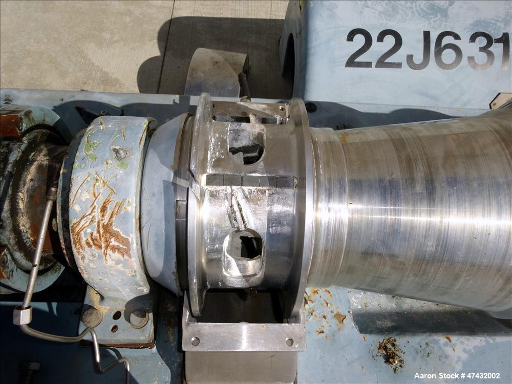 Used Flottweg Solid Bowl Decanter Centrifuge, Model Z32-4/451