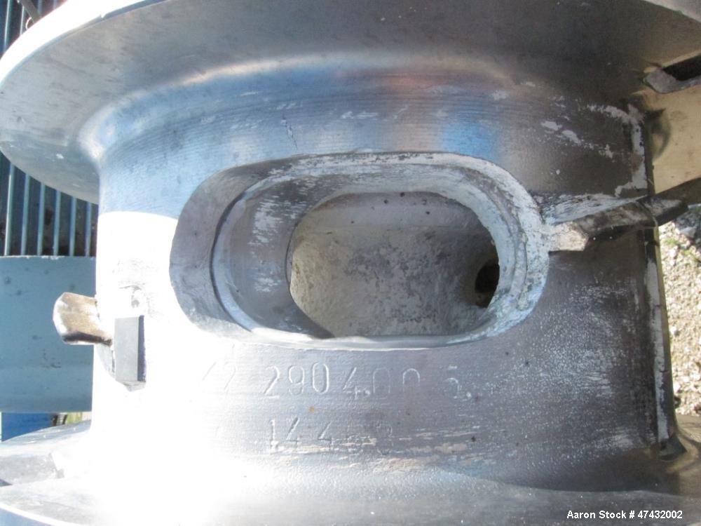 Used Flottweg Solid Bowl Decanter Centrifuge, Model Z32-4/451