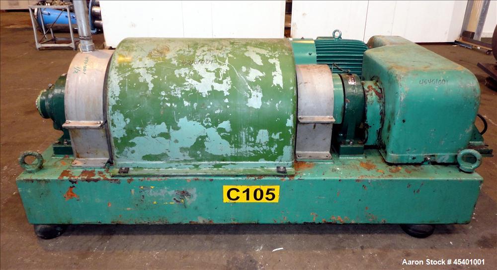 Used Stainless Steel Flottweg Z3L Decanter Centrifuge