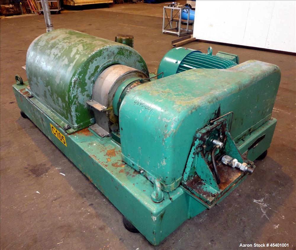 Used Stainless Steel Flottweg Z3L Decanter Centrifuge