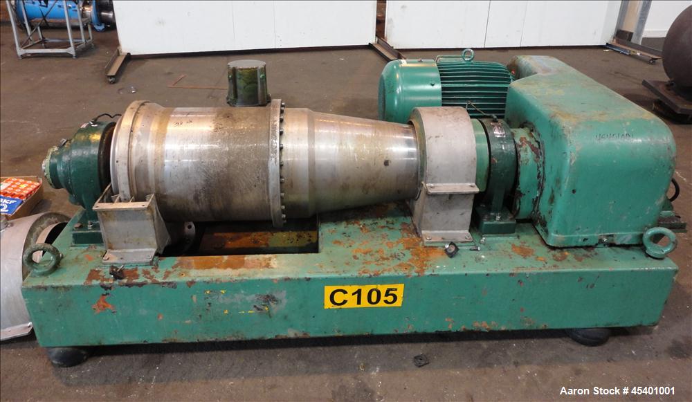 Used Stainless Steel Flottweg Z3L Decanter Centrifuge