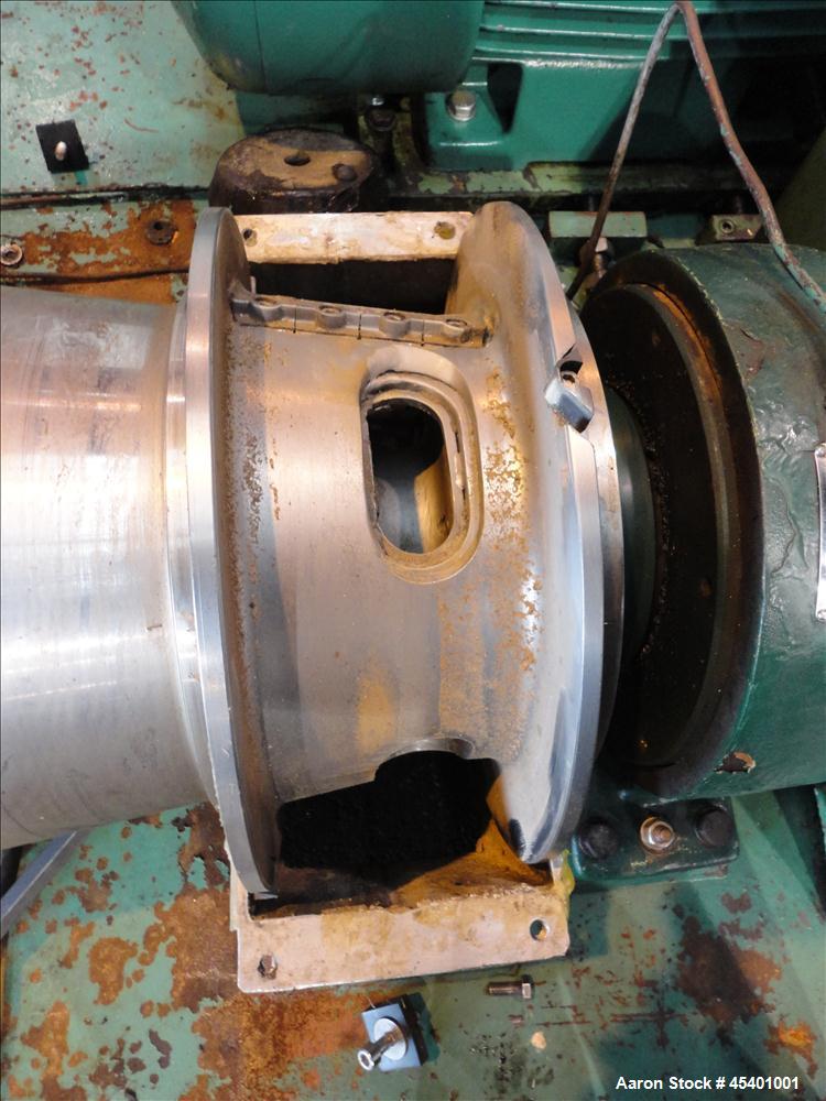 Used Stainless Steel Flottweg Z3L Decanter Centrifuge