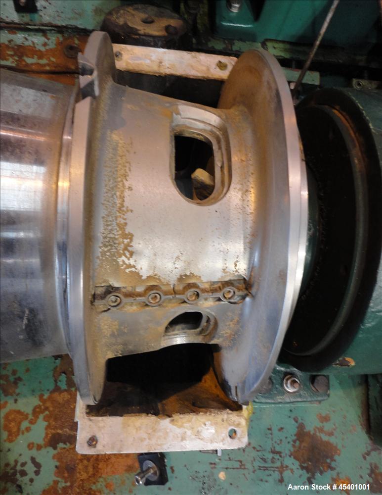 Used Stainless Steel Flottweg Z3L Decanter Centrifuge