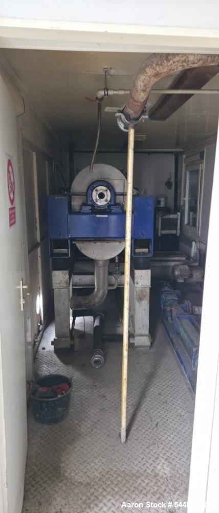 Used Flottweg Z4D/4-454 Decanter Centrifuge | Solid Bowl 316SS Wastewater Centrifuge