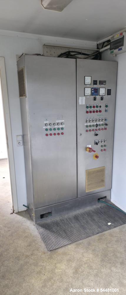 Used Flottweg Z4D/4-454 Decanter Centrifuge | Solid Bowl 316SS Wastewater Centrifuge