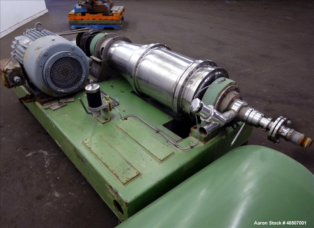 Used Bird/Flottweg 2550 (2 or 3 phase) Solid Bowl Decanter Centrifuge
