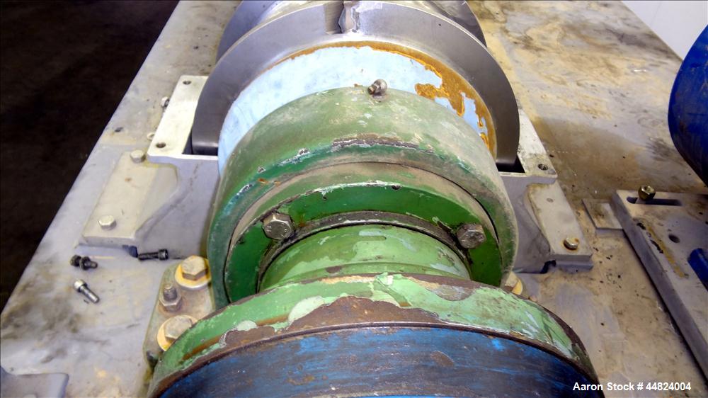 Used Stainless Steel Flottweg Solid Bowl Horizontal Decanter Centrifuge