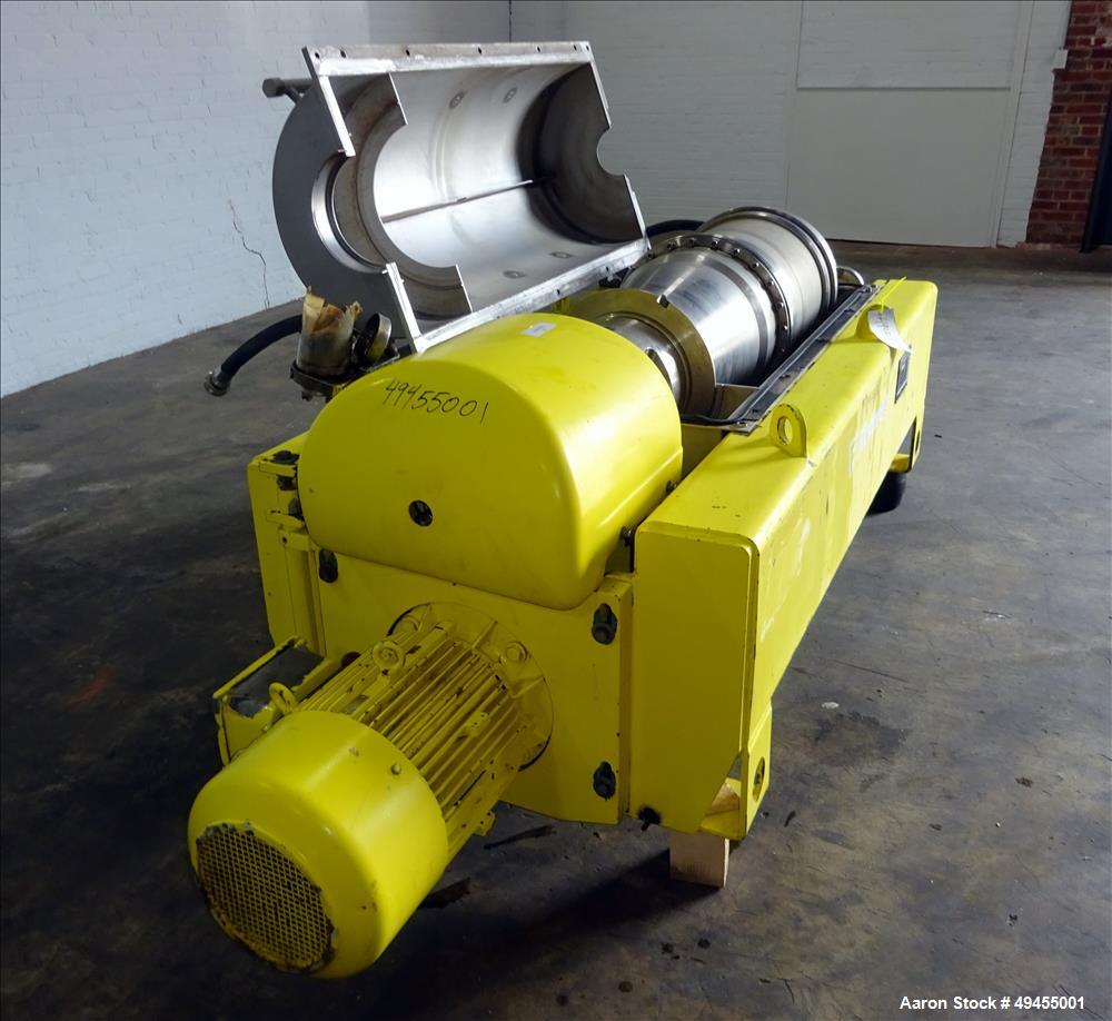 Used Flottweg Z4D-3/401 Decanter Solid Bowl Decanter Centrifuge