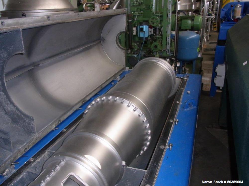 Used Flottweg Z4E-4/401 Solid Bowl Decanter Centrifuge