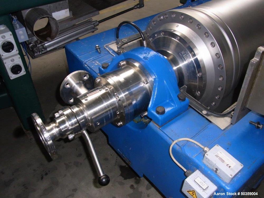 Used Flottweg Z4E-4/401 Solid Bowl Decanter Centrifuge