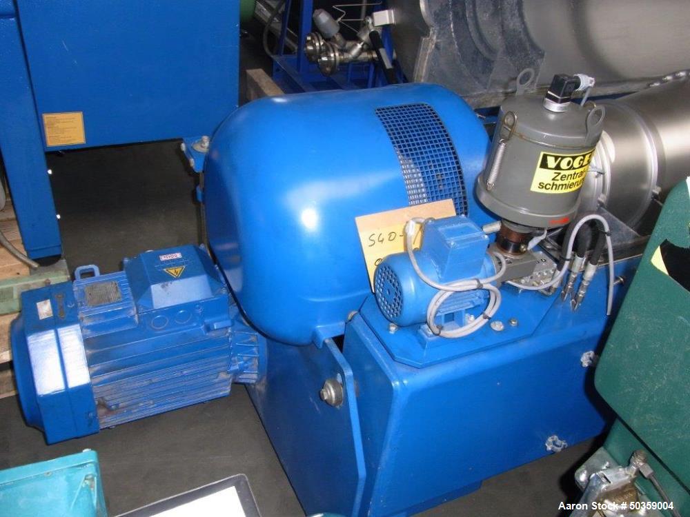 Used Flottweg Z4E-4/401 Solid Bowl Decanter Centrifuge