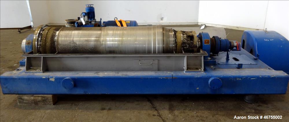 Used Flottweg Z53/4-454 OSE Solid Bowl Decanter Centrifuge