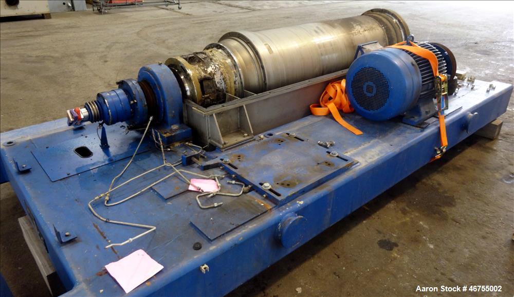 Used Flottweg Z53/4-454 OSE Solid Bowl Decanter Centrifuge