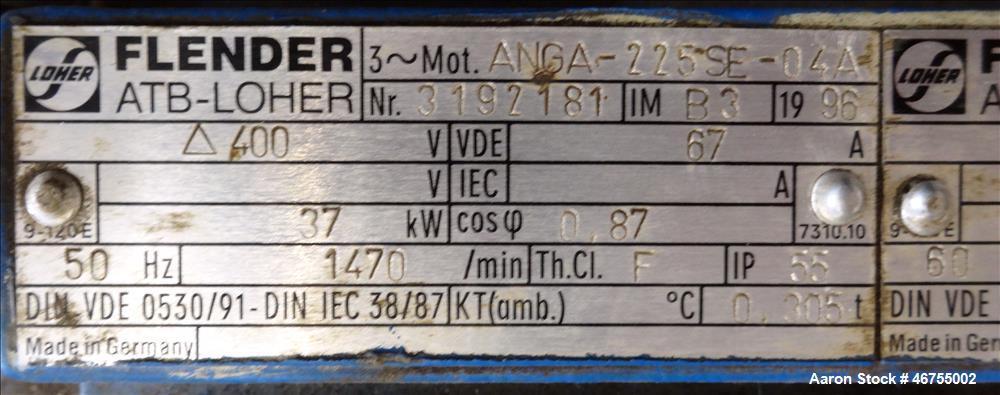Used Flottweg Z53/4-454 OSE Solid Bowl Decanter Centrifuge