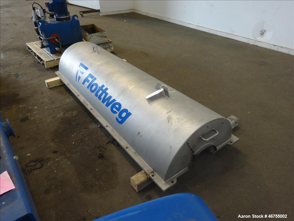 Used Flottweg Z53/4-454 OSE Solid Bowl Decanter Centrifuge
