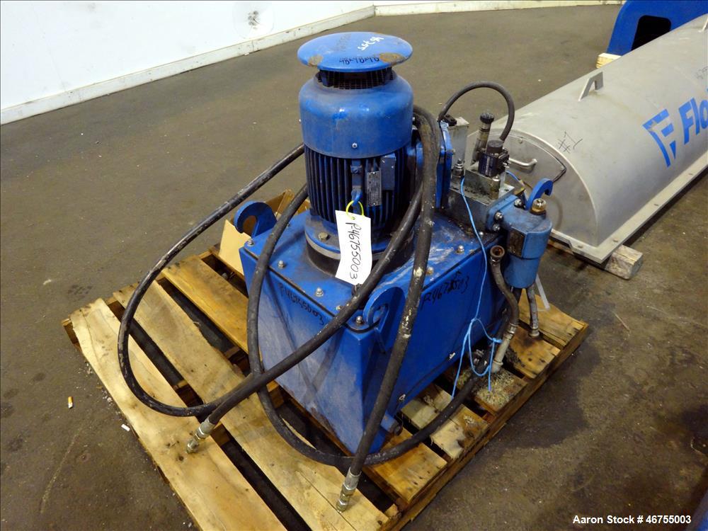 Used Flottweg Z53/4-454 OSE Solid Bowl Decanter Centrifuge