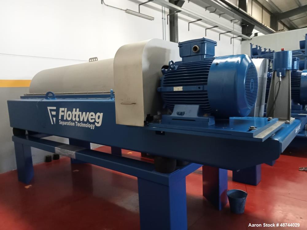 Used Flottweg Z6E-4/454 Solid Bowl Decanter Centrifuge