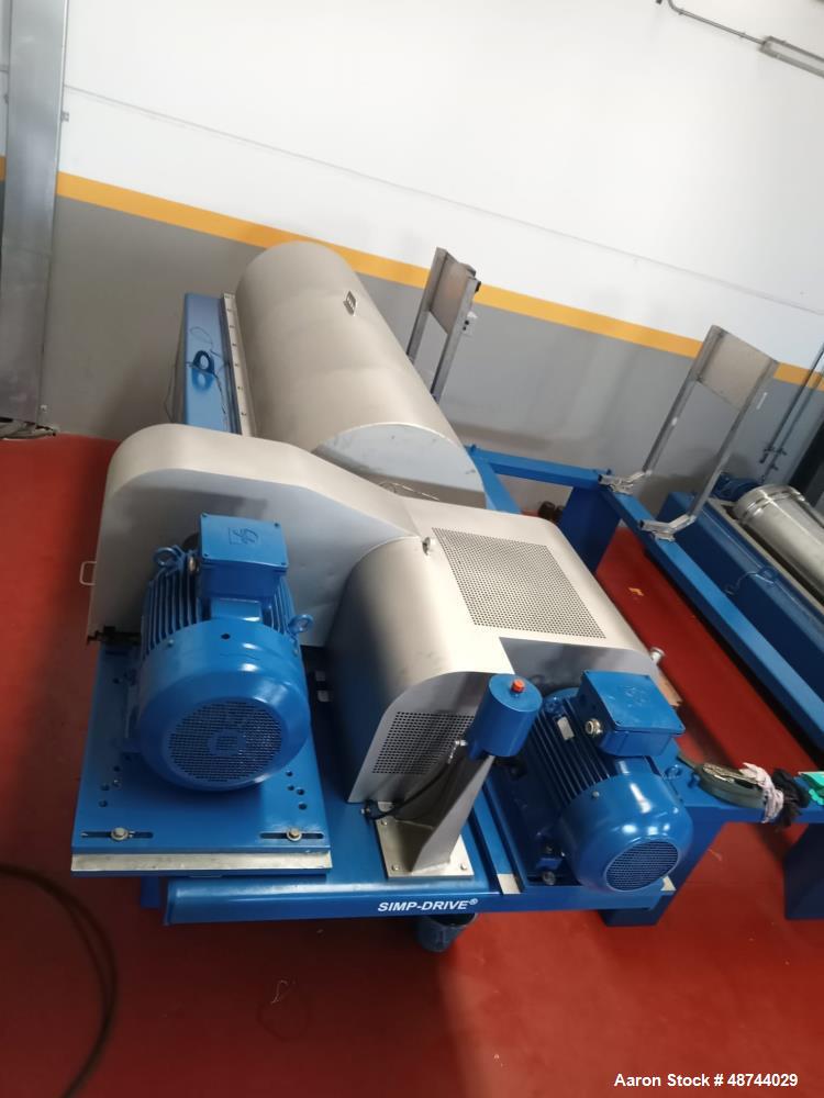 Used Flottweg Z6E-4/454 Solid Bowl Decanter Centrifuge