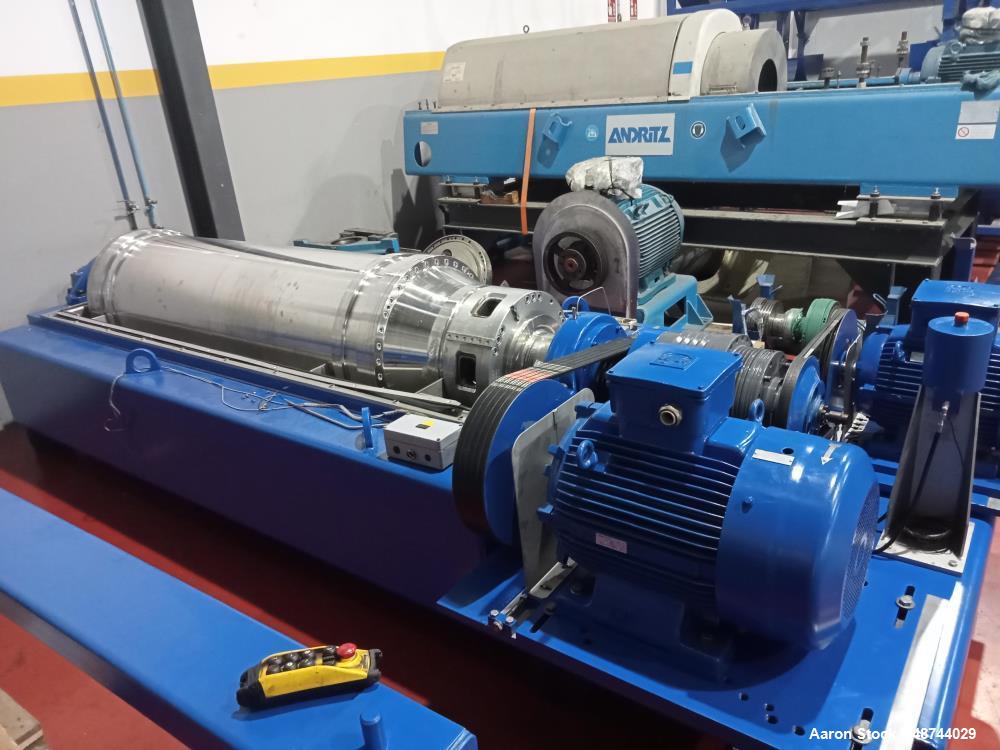 Used Flottweg Z6E-4/454 Solid Bowl Decanter Centrifuge