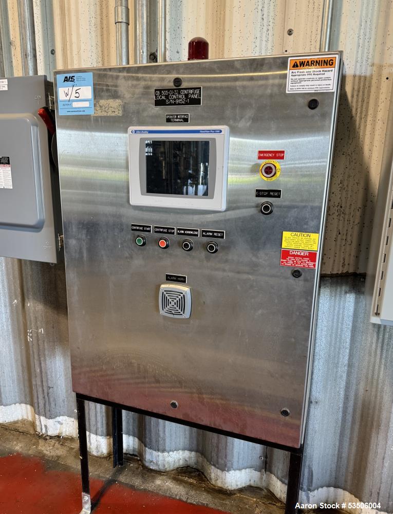 Used GEA Westfalia CB 505-01-32 Decanter Centrifuge | Refurbished | 3500 RPM