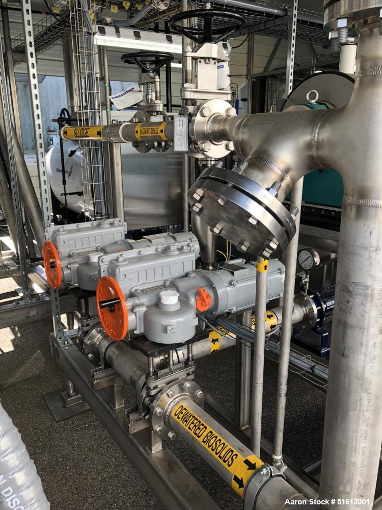 Used GEA Westfalia Dewatering Centrifuge Skid
