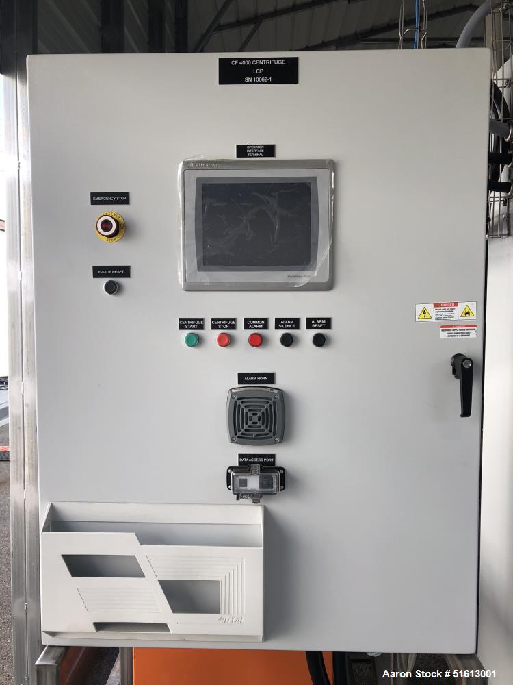 Used GEA Westfalia Dewatering Centrifuge Skid