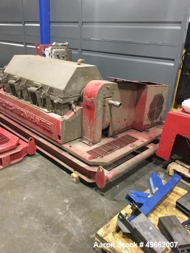 Used Hutchinson Hayes Solid Bowl Decanter Centrifuge Model 55000.