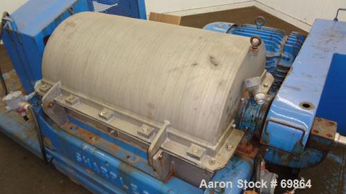 Used Stainless steel Hutchinson Hayes Solid Bowl Decanter Centrifuge