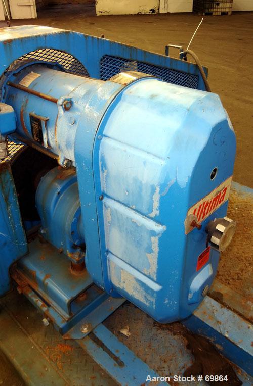 Used Stainless steel Hutchinson Hayes Solid Bowl Decanter Centrifuge