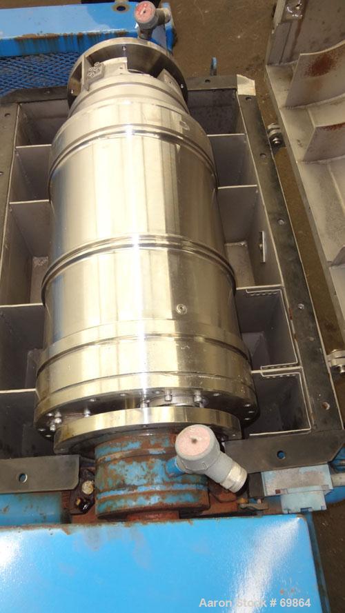 Used Stainless steel Hutchinson Hayes Solid Bowl Decanter Centrifuge
