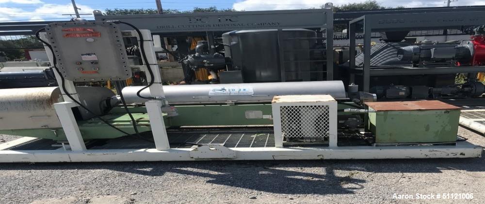 Used Hysep High Speed Decanter Centrifuge, Model AD0918