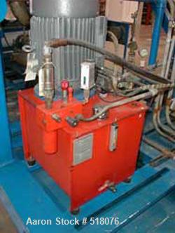 USED: Hysep HD54-X2 solid bowl decanter centrifuge system. Stainlesssteel construction, max bowl speed 3600 rpm, bowl dimensions 20" x 80"base, 304 stainless steel housing, viton seals, 60 hp explosi...