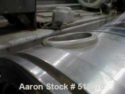 USED: Hysep HD54-X2 solid bowl decanter centrifuge system. Stainlesssteel construction, max bowl speed 3600 rpm, bowl dimensions 20" x 80"base, 304 stainless steel housing, viton seals, 60 hp explosi...