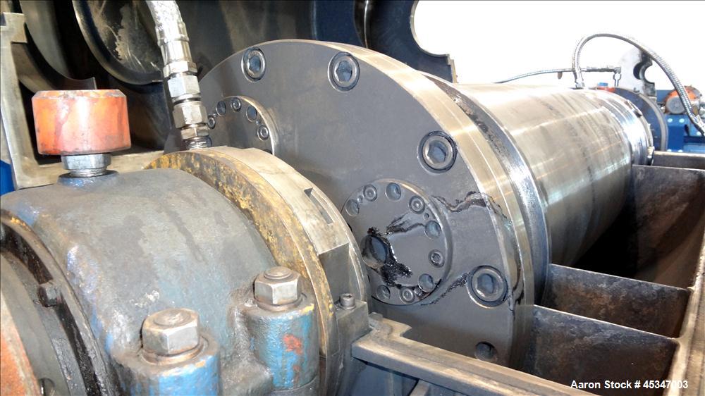 Used Stainless Steel Solid Bowl Decanter Centrifuge, IHI HS-325FS