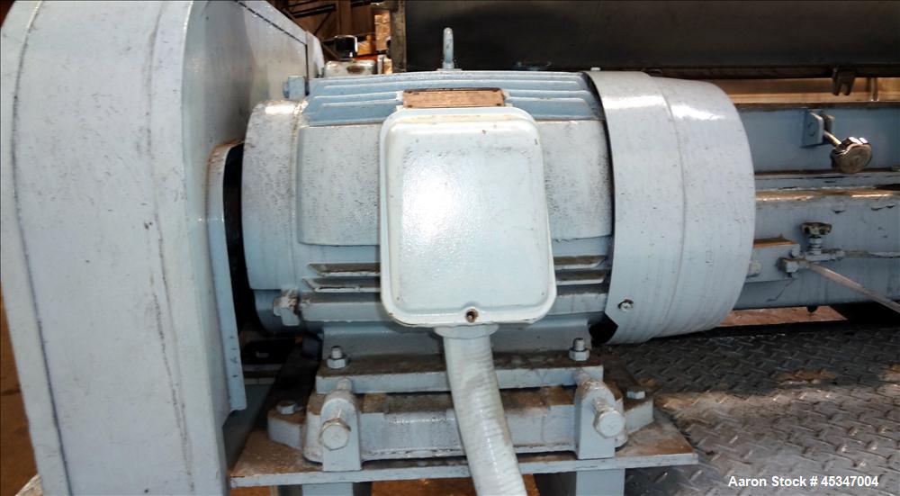 Used Stainless Steel Solid Bowl Decanter Centrifuge, IHI HS-325FS