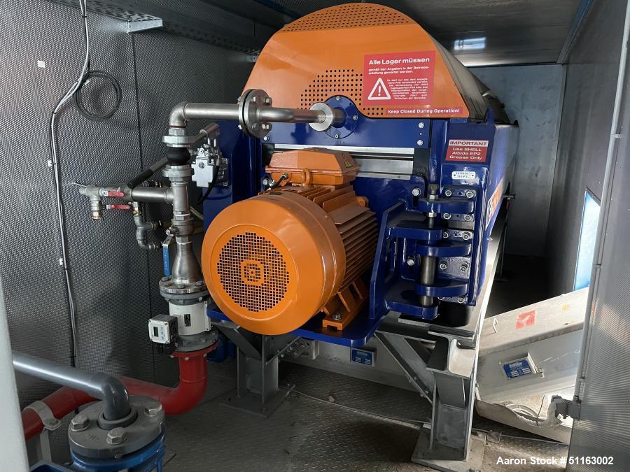 Used ITE GmbH Mobile Decanter Waste Water Treatment System/Plant