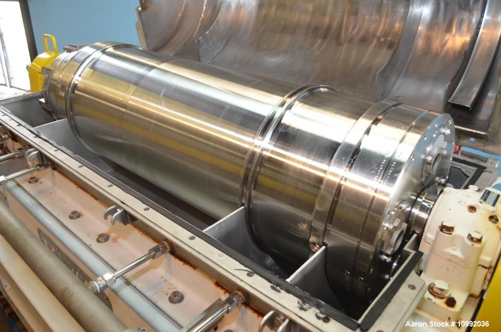 Used Kubco Model KHV3400 Stainless Steel Decanter Centrifuge