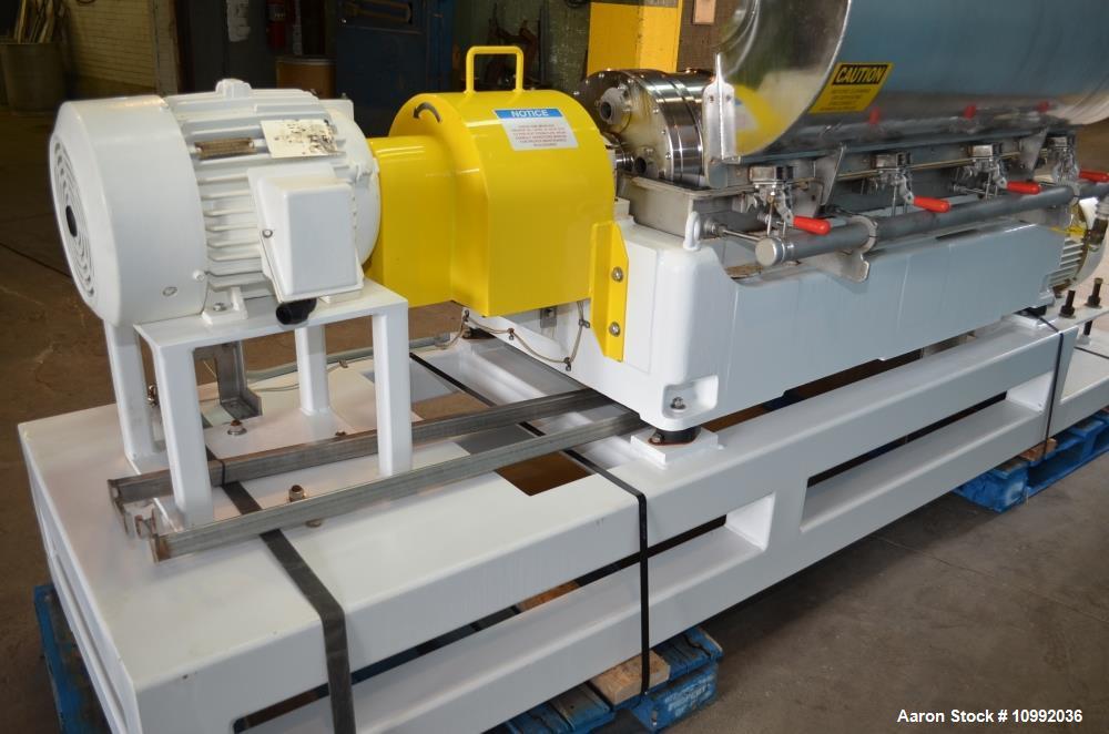 Used Kubco Model KHV3400 Stainless Steel Decanter Centrifuge