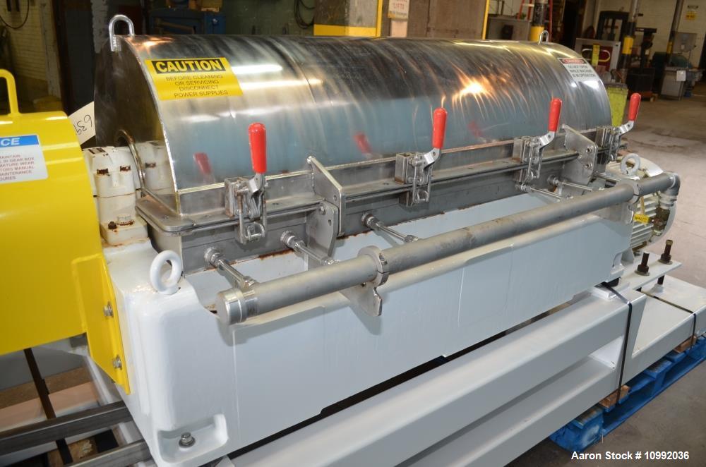 Used Kubco Model KHV3400 Stainless Steel Decanter Centrifuge