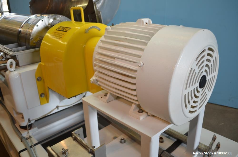 Used Kubco Model KHV3400 Stainless Steel Decanter Centrifuge