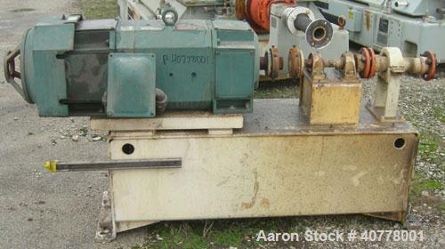 Used Sharples PM-75000 Super-D-Canter Centrifuge, 316/317 stainless steel construction on product contact areas. Max bowl speed 2600 rpm, 360 degree solid discharge ports with STC liners, 10" single ...
