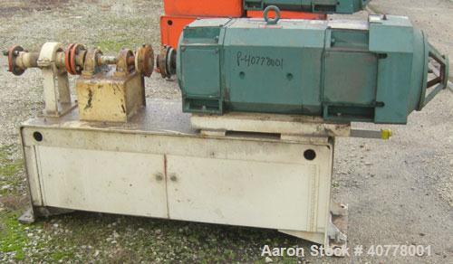 Used Sharples PM-75000 Super-D-Canter Centrifuge, 316/317 stainless steel construction on product contact areas. Max bowl speed 2600 rpm, 360 degree solid discharge ports with STC liners, 10" single ...