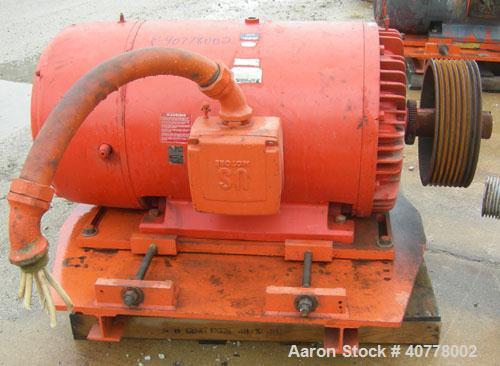 Used Sharples PM-75000 Super-D-Canter Centrifuge, 316/317 stainless steel construction on product contact areas. Max bowl speed 2600 rpm, 360 degree solid discharge ports with STC liners, 10" single ...